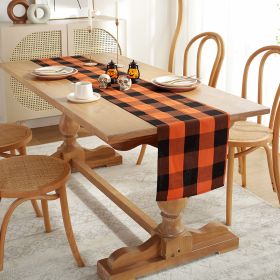 Halloween Tablecloth, Halloween tablecloth rectangular table multi-size (Color: as Pic, size: 33x275)